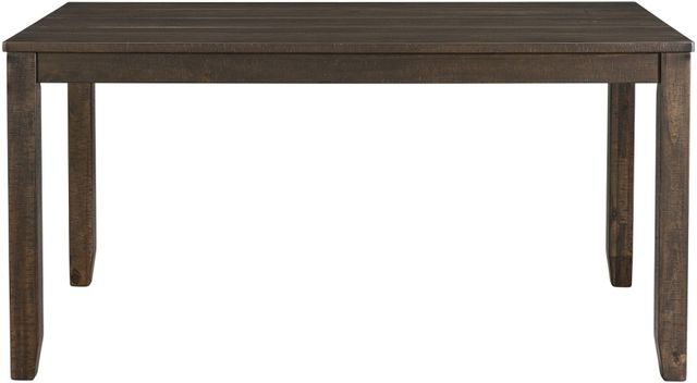 Elements International Brock 7-Piece Brown Dining Set-2