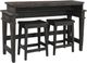 aspenhome® Reeds Farm 3-Piece Weathered Black Console Table Set-0