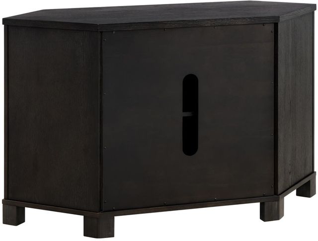 Martin Svensson Smoked Oak Panel Door Corner TV Stand-2
