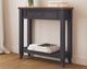 Null Furniture Mystic Navy/Toasted Almond Small Console Table-4