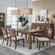 Liberty Furniture Shaker Lakes 7-Piece Harvest Brown/Taupe Optional Rectangular Table Set-1
