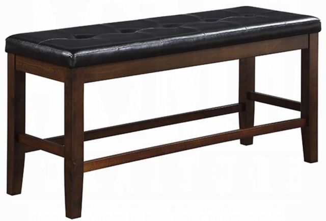 ACME Furniture Urbana Black/Expresso Counter Height Bench-0