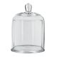 A & B Home 2-Piece 5" Glass Serving Platter with Dome Set-0