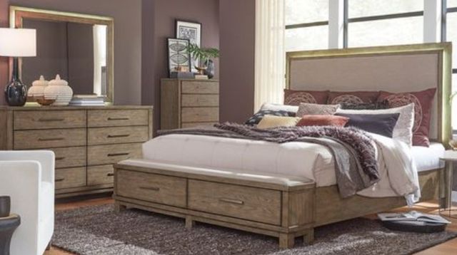 Liberty Furniture Canyon Road 3-Piece Burnished Beige Bedroom Set-0