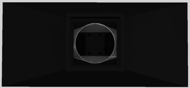 Vent-A-Hood® 66" Black Euro-Style Island Range Hood-2