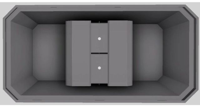 Vent-A-Hood® Designer Series 60" Gunsmoke Island Range Hood-3