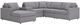 Signature Design by Ashley® Modmax 6-Piece Granite Left-Arm Facing Sectional and Chaise with Console-0