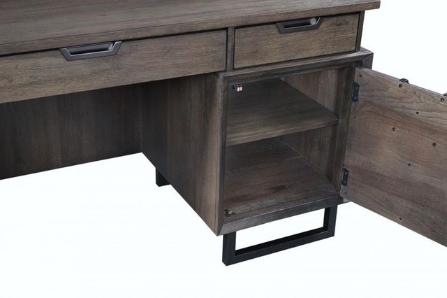 aspenhome® Harper Point Fossil 66" Credenza and Hutch-3