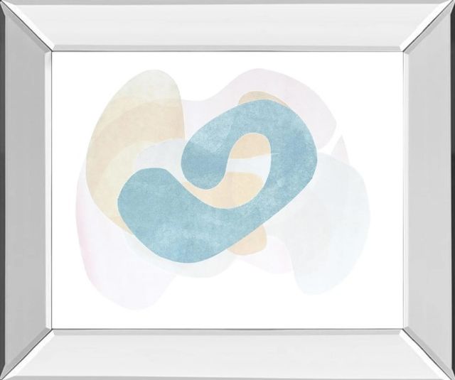Classy Art Homage to Eames VIII by Rob Delamater Mirrored Frame Wall Art-0