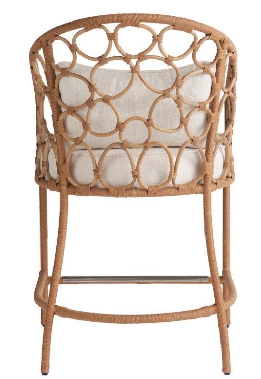 Universal Explore Home™ Weekender Coastal Living Home Pebble Natural-Nomad Snow Counter Stool-3