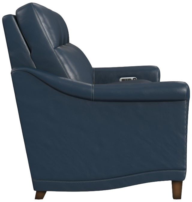 Flexsteel® Elizabeth Sea Leather Power Reclining Sofa with Power Headrest-3