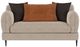 Coaster® Jade Latte Upholstered Sculpted Track Arm Loveseat-1