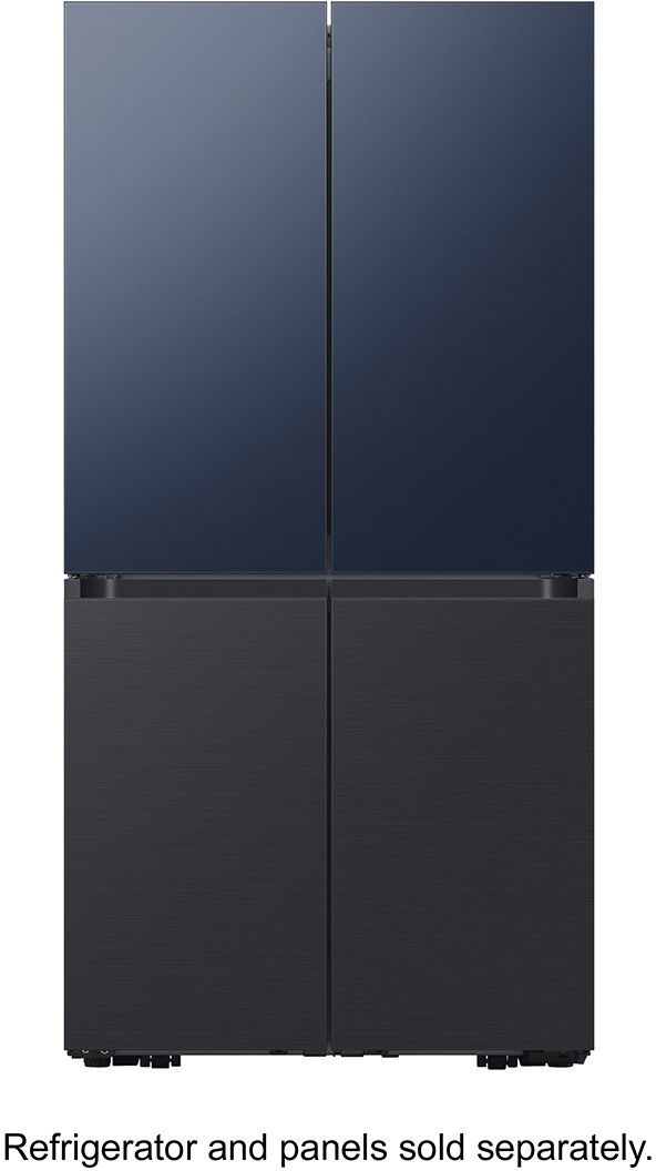 Samsung Bespoke 18" Navy Steel Refrigerator Top Panel-4