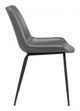 Zuo® Byron Gray Dining Chair-2