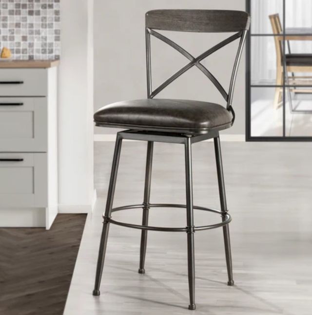 HH2 Home Decker Gray Bar Stool-3