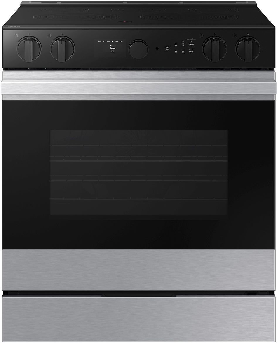 Samsung Bespoke 30" Stainless Steel Slide In Electric Range