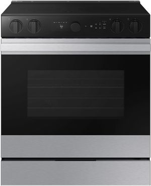 Samsung Bespoke 30" Stainless Steel Slide In Electric Range