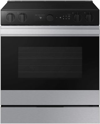 Samsung Bespoke 30" Stainless Steel Slide-In Electric Range
