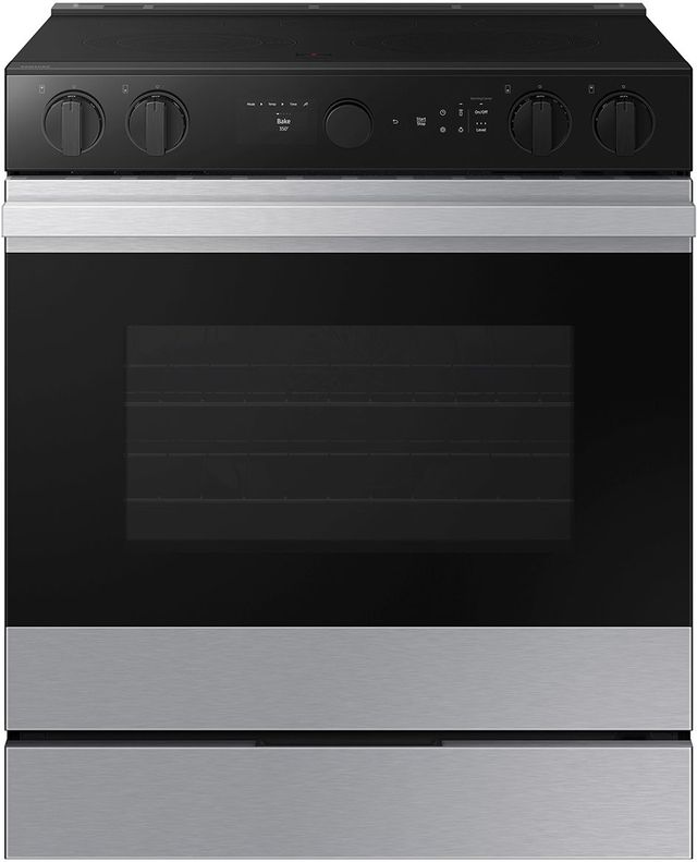 Samsung Bespoke 30" Stainless Steel Slide In Electric Range