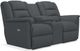 La-Z-Boy® Murray Navy Power Reclining Loveseat with Console-1