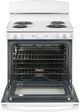 GE® 30" White Freestanding Electric Range-3