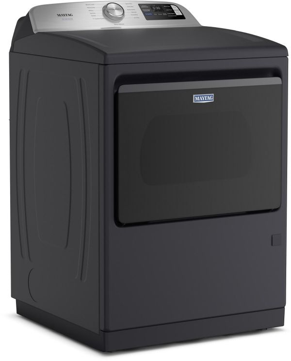 Maytag® Midnight Steel Top Load Washer & Electric Dryer Laundry Pair-3