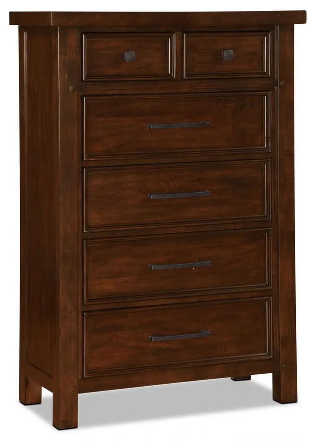 Holland House Furniture Sonoma Burnished Mango Chest of Drawers-0