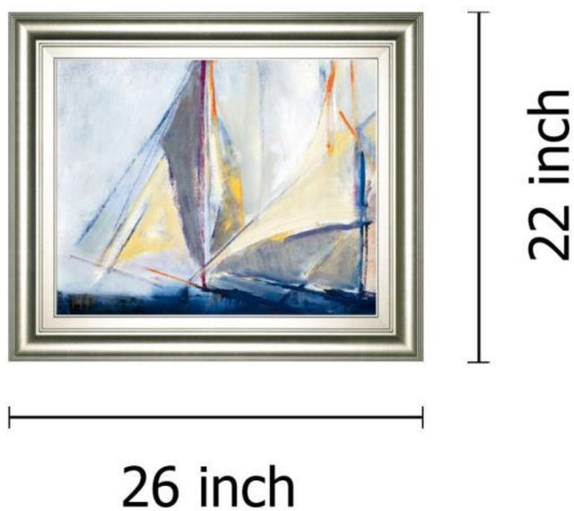 Classy Living Torres, M.A. Light Breeze 22" Wall Art-2