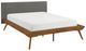 Homelegance® Wrenn Chestnut/Dark Gray California King Platform Bed-0
