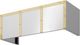 Zephyr Forte 48" x 12" Polished Gold Duct Cover Banding Kit-0