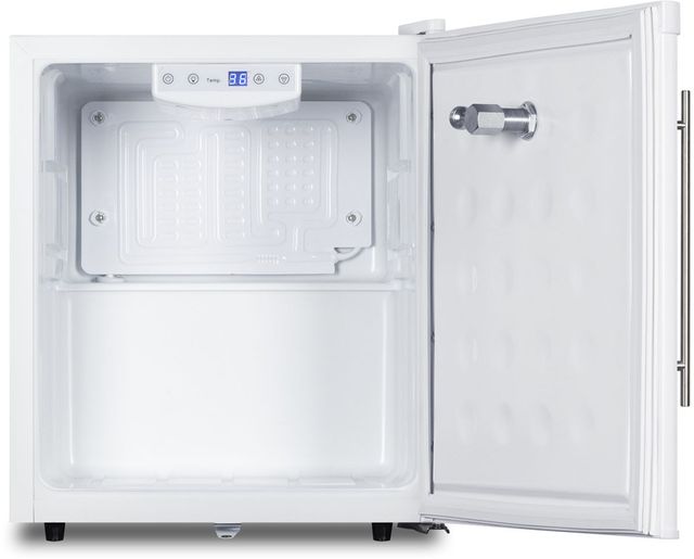 Summit® 17" 1.7 Cu. Ft. White Tabletop Coffee Kegerator-2