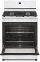 Whirlpool® 30" White Freestanding Gas Range-1