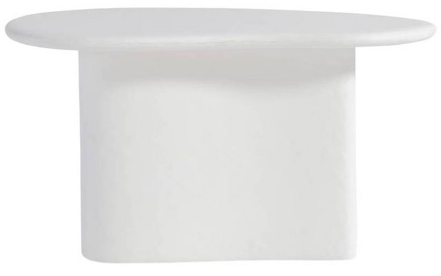 Bernhardt Fresco Chalky White Concrete Outdoor Accent Table-1