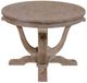 Liberty Furniture Greystone Mill Stone White Wash Oval Cocktail Table-3