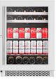 WineCell'R™ Titanium Series 34" Stainless Steel Built-In Wine Column-0