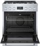 Bosch® 800 Series 30" Stainless Steel Freestanding Dual Fuel Range-1