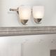 YHD Mirror Lake Brush Nickel 2-Light Vanity Lighting-1