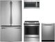 GE® 4 Piece Stainless Steel Kitchen Package-0
