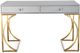 TOV Furniture Grey Lexie Desk-0