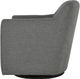 Signature Design by Ashley® Bradney Smoke Swivel Accent Chair-3