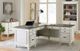 Martin Furniture Hartford  Linen White with Gray Patterned Top Lateral File-5