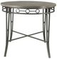 ACME Furniture Landis Oak Counter Dining Table with Gunmetal Base-2