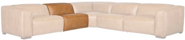 Hooker® Furniture MS Fresco 6-Piece Zen Caramel L-Shape Power Reclining Sectional with Power Headrest-4