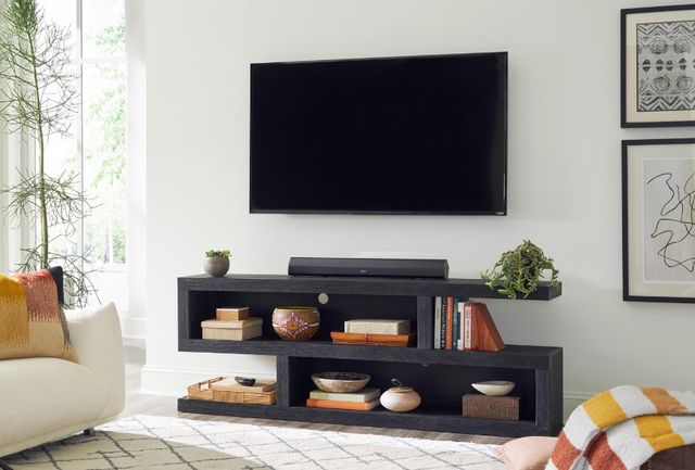 aspenhome® Mackenzie Vintage Black 74" Console Table-1