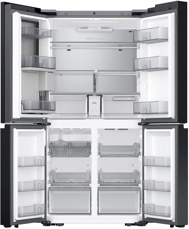 Samsung® Bespoke 36 in. 22.5 Cu. Ft. White Glass French Door Refrigerator-1