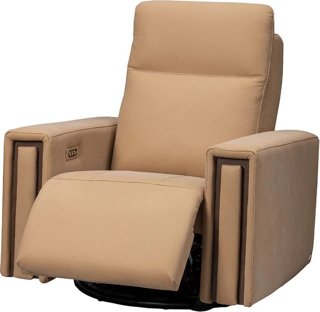 Elran Customizable Felix Manual Swivel Glider Recliner-1