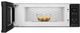 Whirlpool® 1.1 Cu. Ft. Black Low Profile Over The Range Microwave-1