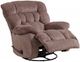 American Wholesale Furniture Daly Chateau Manual Swivel Recliner-0