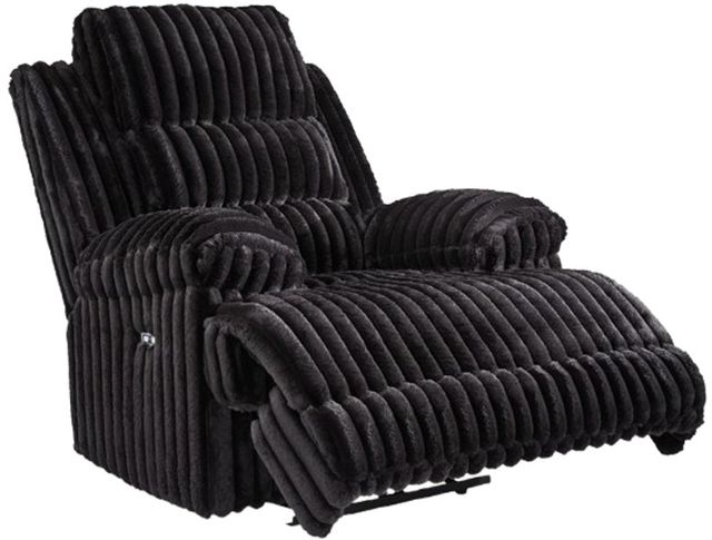 Signature Design by Ashley® Rhines Falls Onyx Zero Wall Recliner-3