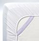 DreamFit® DreamCool™ White Split Head King Mattress Protector-5